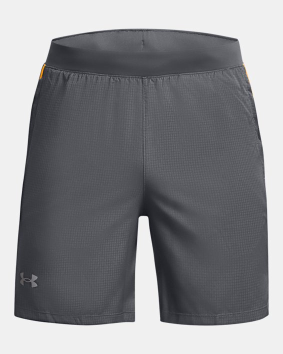 Men's UA Launch 7'' Graphic Shorts in Gray image number 6